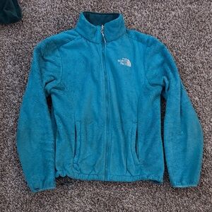 North Face Blue Fleece Jacket